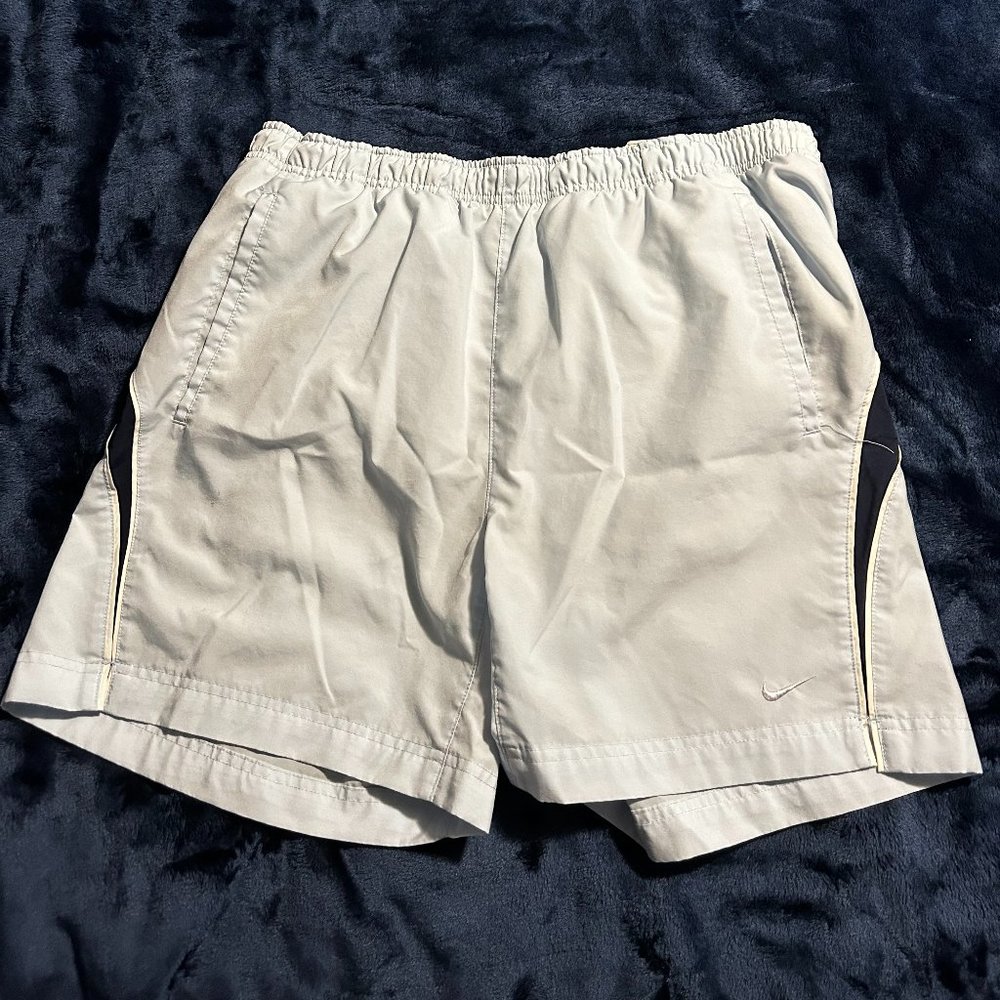Vintage Nike Light Blue Swimming Trunks